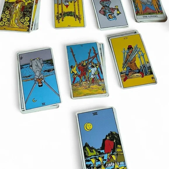 Tarot Card Set with Leather Case - Picture 2 of 5